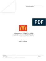 Mdonalds Aus Application To Become Registered Applicant