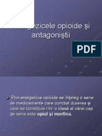 Analgezicele Opioide Şi Antagoniştii