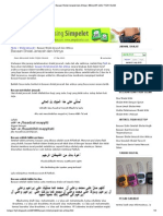 Bacaan Sholat Jenazah Dan Artinya PDF