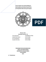 Download Laporan Hygiene dan Sanitasi Makanan - HACCPdocx by Widya Afrilia SN241684889 doc pdf