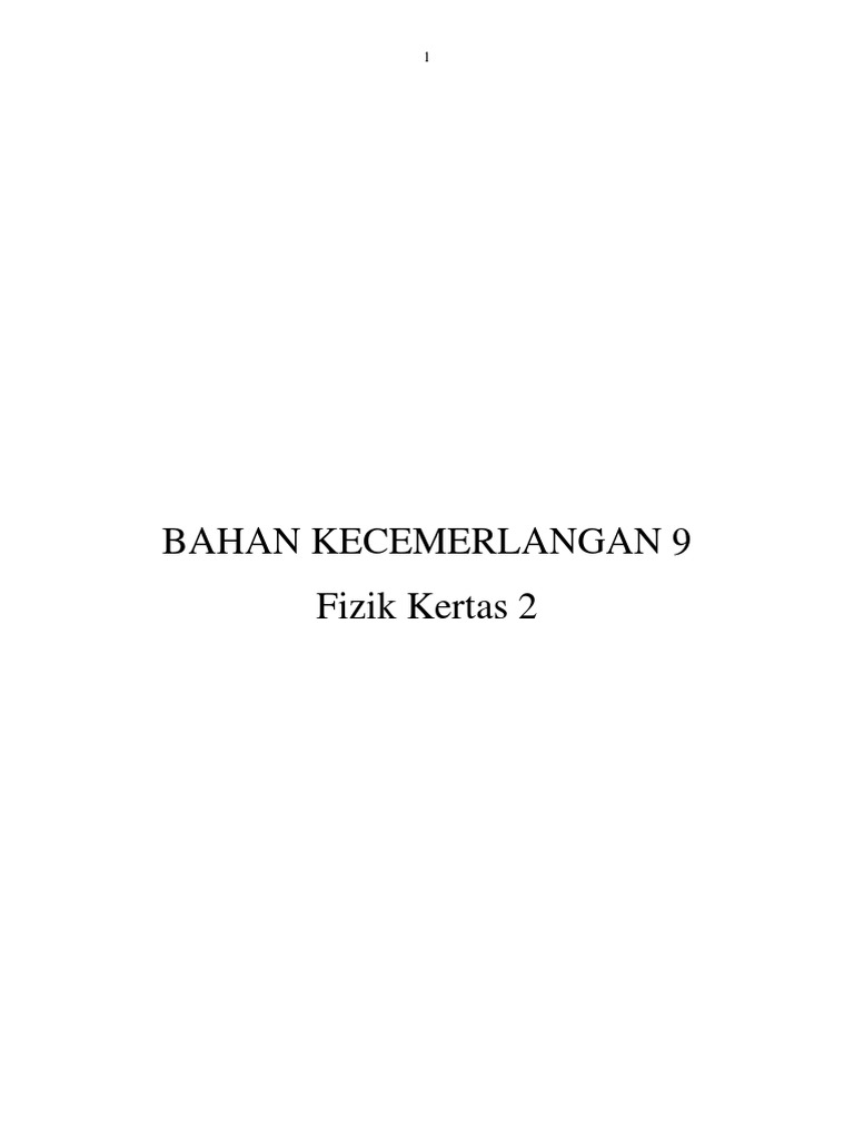 SPM Trial Papers (Physics) - SPM - Free SPM Tips 2019 by 