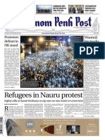 Refugees in Nauru Protest Cambodia-Australia Resettlement Agreement
