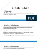 Download Analisa Kebutuhan Serverpptx by anikuchiki SN241690308 doc pdf