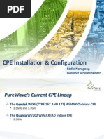 CPE Installation & Configuration