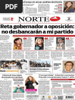 Periódico Norte edición del día 2 de octubre de 2014