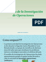 Historia de La I.O (Resumen) PDF