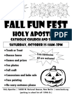 Holy Apostles Fall Fun Fest