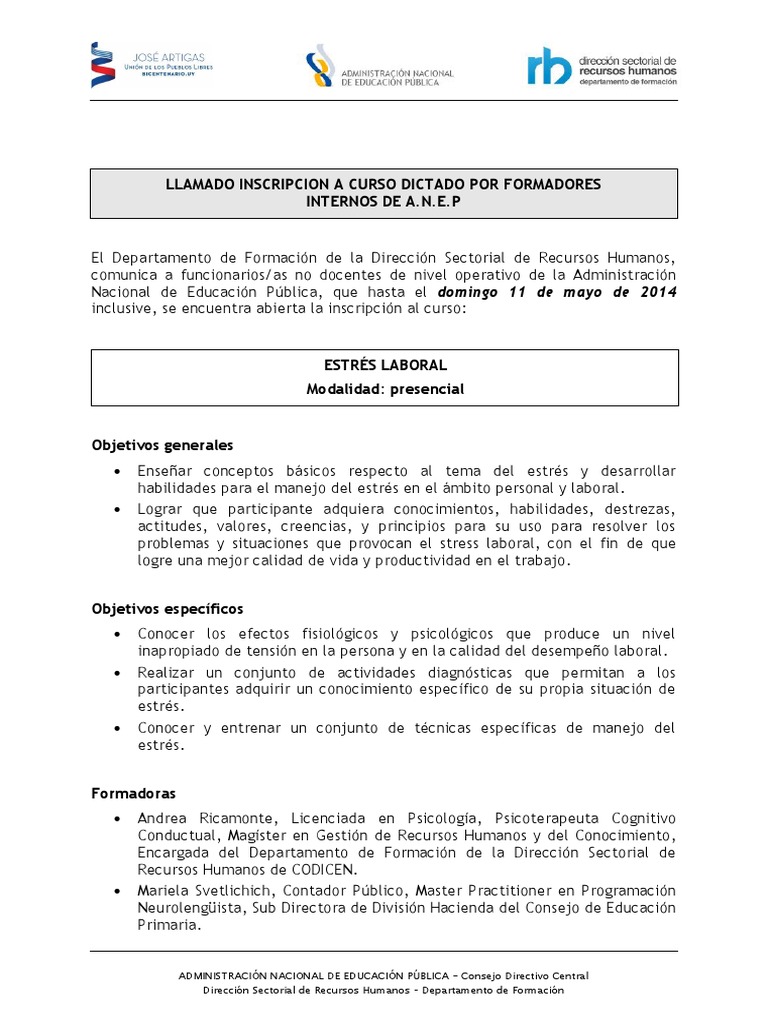 Estrs Laboral - Grupo1 - Pre PDF | PDF | Crecimiento personal y profesional