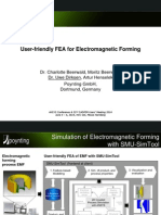 User-Friendly FEA For Electromagnetic Forming