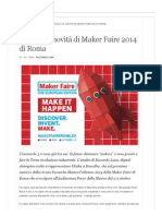 Formiche VI Svelo Le Novita Di Maker Faire 2014 Di Roma - Formiche 01102014
