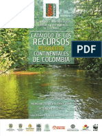 Catálogo de Los Recursos Hidrobiológicos y Pesqueros Continentales de Colombia PDF