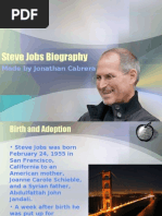 Download Steve Jobs Presentation text version by Jonathan Cabrera SN24171 doc pdf