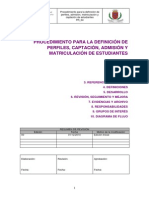PR 04 Perfiles Admision Matriculacion Captacion 3a PDF