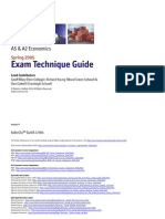 Economics Exam Technique Guide