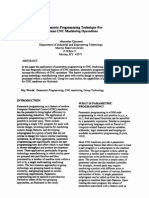A Parametric Programming Technique For Efficient CNC Machining Op PDF