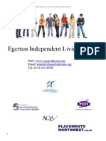 Egerton House Semi-Independent-Living Brochure