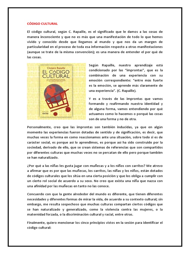 Código Cultural | PDF | Publicidad | Cerebro