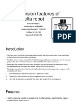 Precision Features of Delta Robot