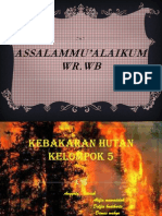 Kebakaran Hutan Kelompok 5, SMP Islam Raudlatul Jannah Bekasi