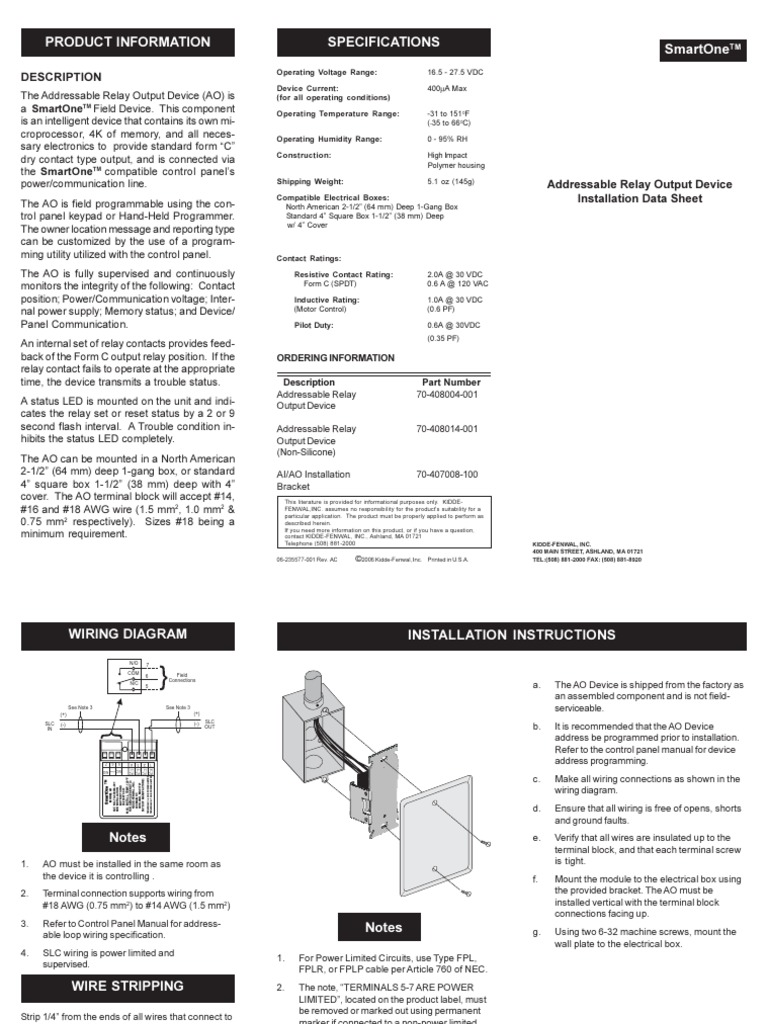 06-235577-001-relay-module.pdf | Relay | Electrical Wiring