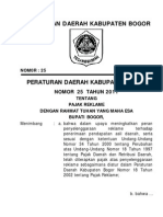 Perda No 25 Tahun 2011 PDF