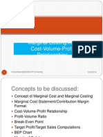 Marginal Costing and CVP