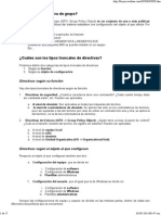 GPO's - Directivas de Grupo PDF