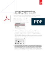 Text and Images in A PDF File Tutorial e PDF