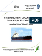 Technoeconomic Εvaluation of Energy Efficiency Retrofits in Commercial Shipping (presentation)