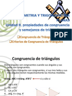 06congruenciadetriangulossemejanzadetriangulosteoremadetalesydepitagoras 110914205030 Phpapp02