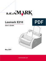 Lexmark E210