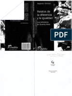 GRIMSON, Alejandro. Relatos de la diferencia y la  igualdad.  Los bolivianos en Buenos Aires.pdf