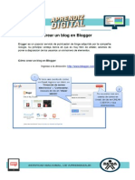 Crear Un Blog en Blogger PDF