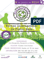 TenerifeCup - Dossier Torneo Futbol Base 2014 PDF