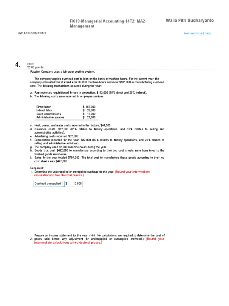 HW Assignment 2 4 | PDF