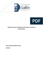 Administración Por Competencias Gerenciales en Empresas Guatemaltecas