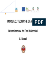 Molecular Weight Determination