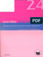 Martinez Paramio Agapito - Escribir Teatro.PDF