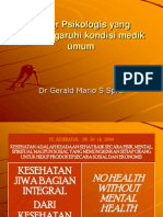 Dr. Gerald Mario - Faktor Psikologis Yang Mempengaruhi Kondisi Medik Umum BHN Kul UKI 0710