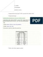 Materias Primas Complejas y Simples