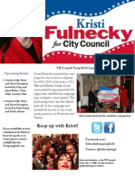 Fulnecky For Springfield October Newsletter