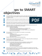 Ten Steps To SMART Objectives