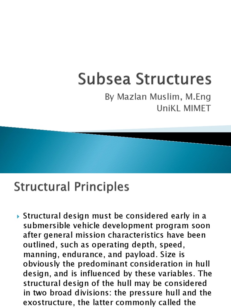 Submersible Vehicle Structural Design | PDF | Spacecraft Propulsion ...