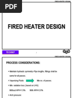 Fired Heater Design