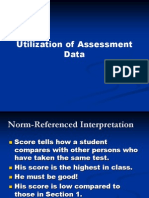Utilization of Data