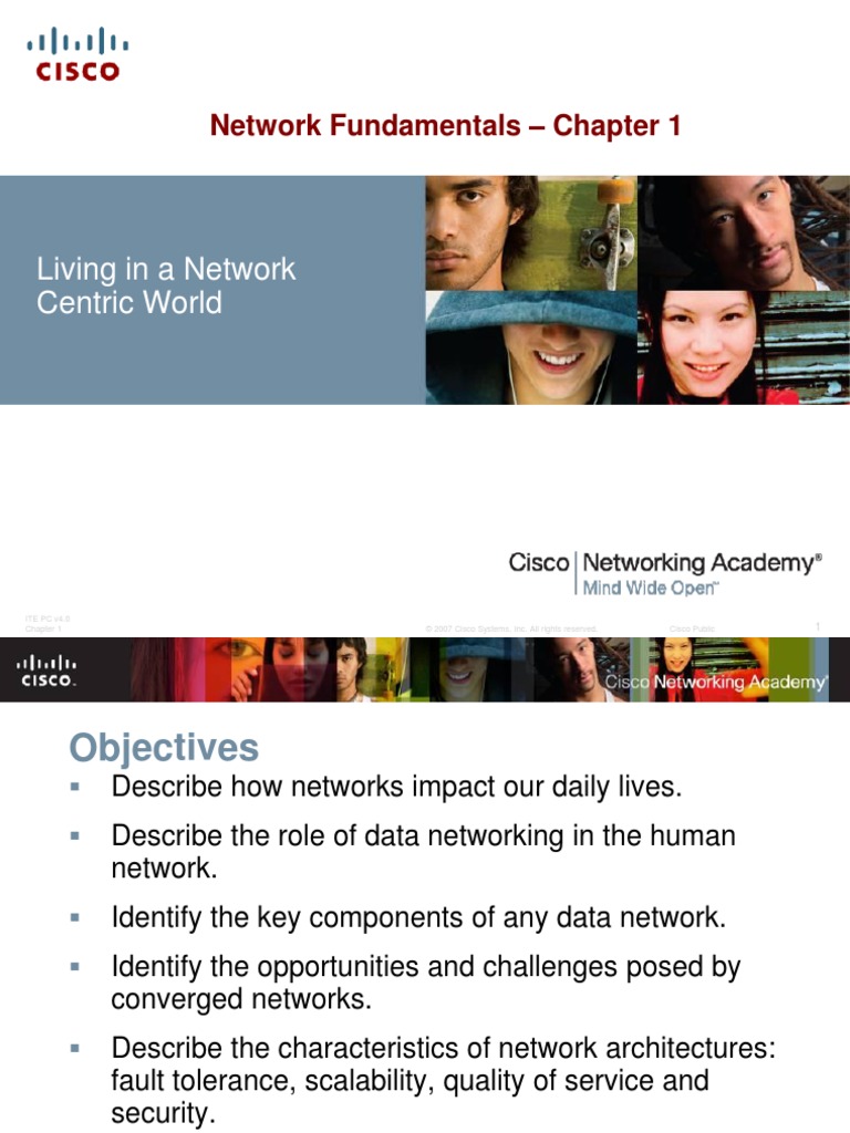 Network Fundamentals - Chapter 1: Living in A Network Centric World ...