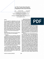 A Nonlinear Time-Varying Channel Equalizer Using Self-Organizing Wavelet Neural Networks