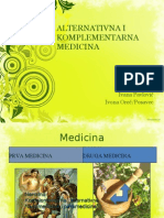 Alternativna I Komplementarna Medicina PDF