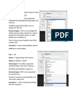 File Format Help Sheet 