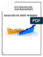 Analysis of Debt Market: Security Analysis and Portfolio Management